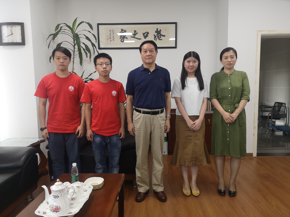 采訪中國港口協會常務副會長陳英明